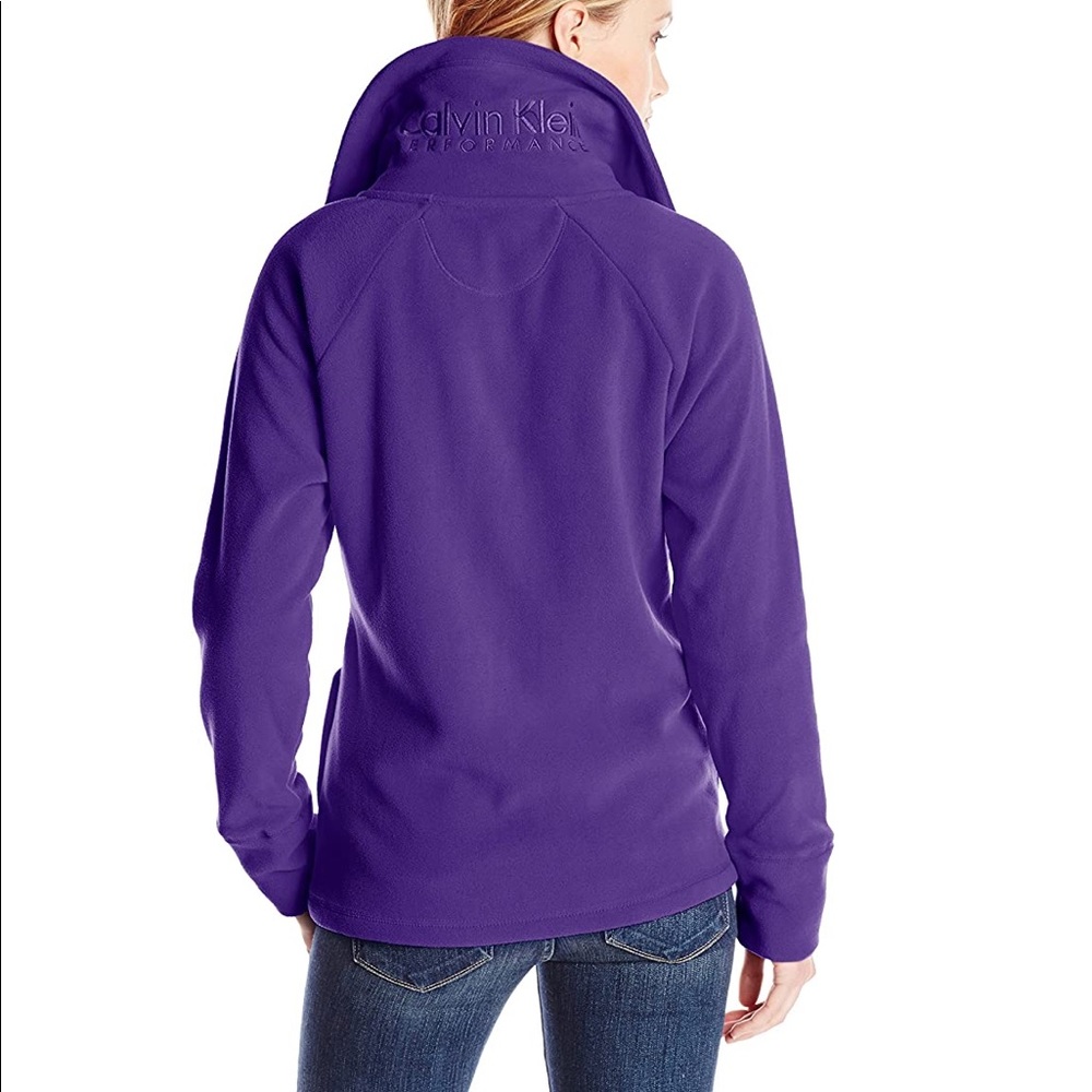 Calvin Klein Women’s Purple Performance Fleece